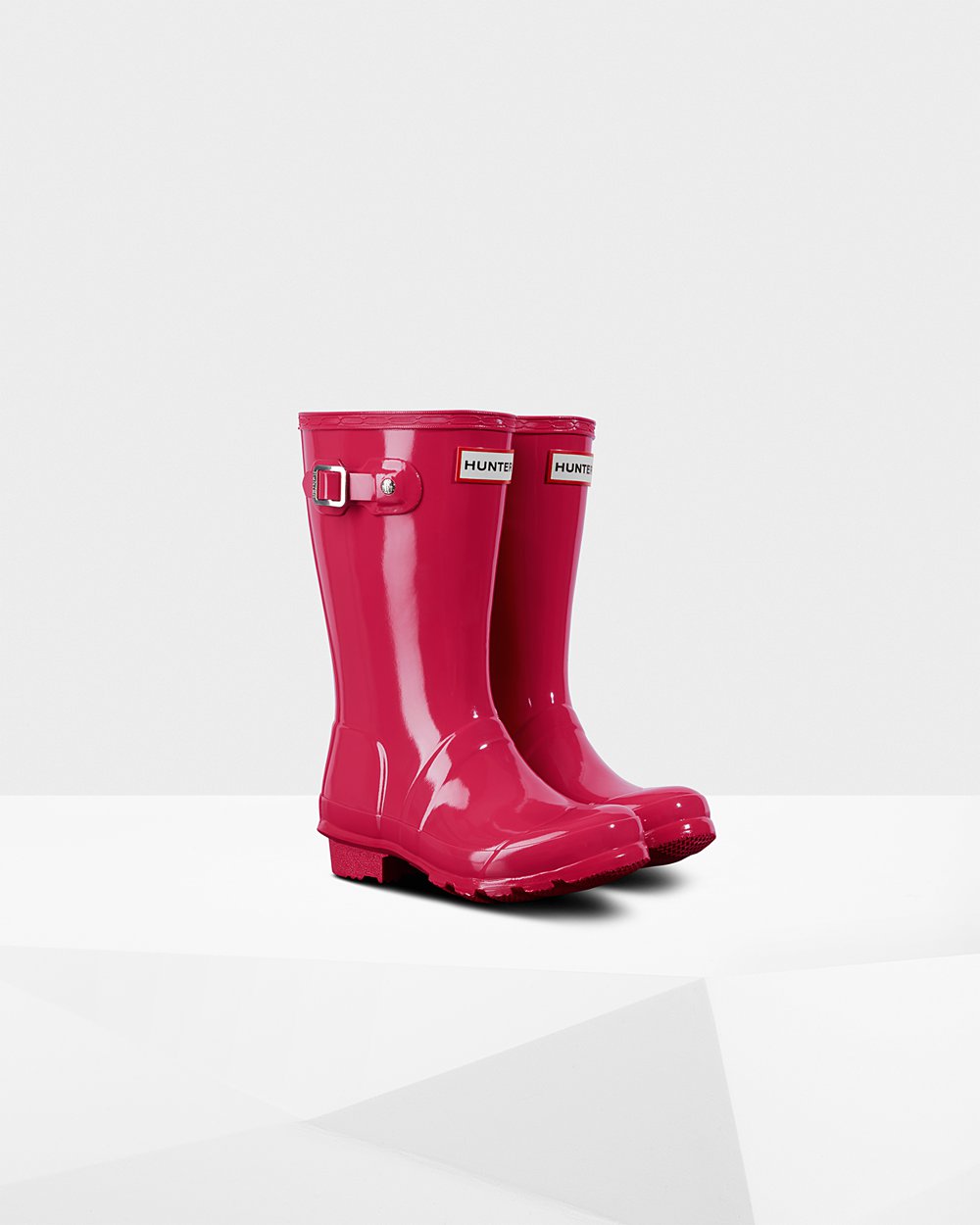 Gummistövlar Barn - Hunter Original Stora Gloss - Rosa - 381409-CNI